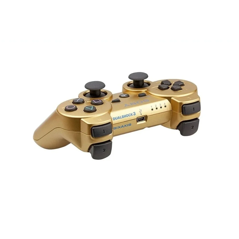 Sony DUALSHOCK 3 Wireless Controller gold great condition